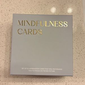 Mindfulness cards for wedding